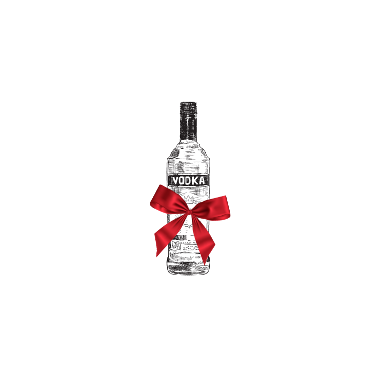 bouteille vodka cadeau