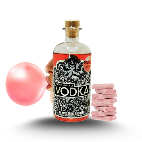 Vodka Shot Liqueur Bubble Gum 18° - 70cl - OnWine