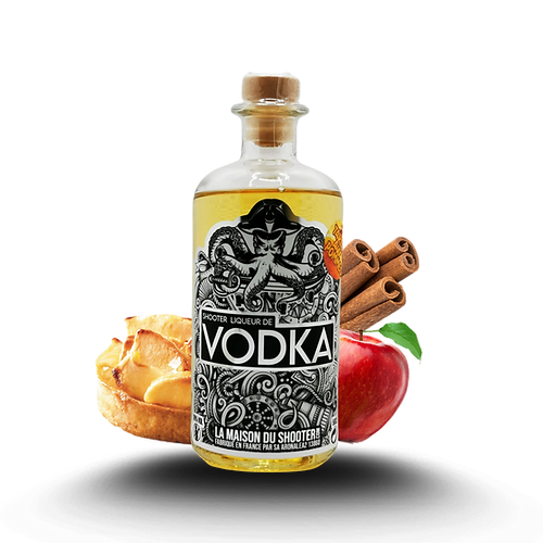 vodka tarte aux pommes