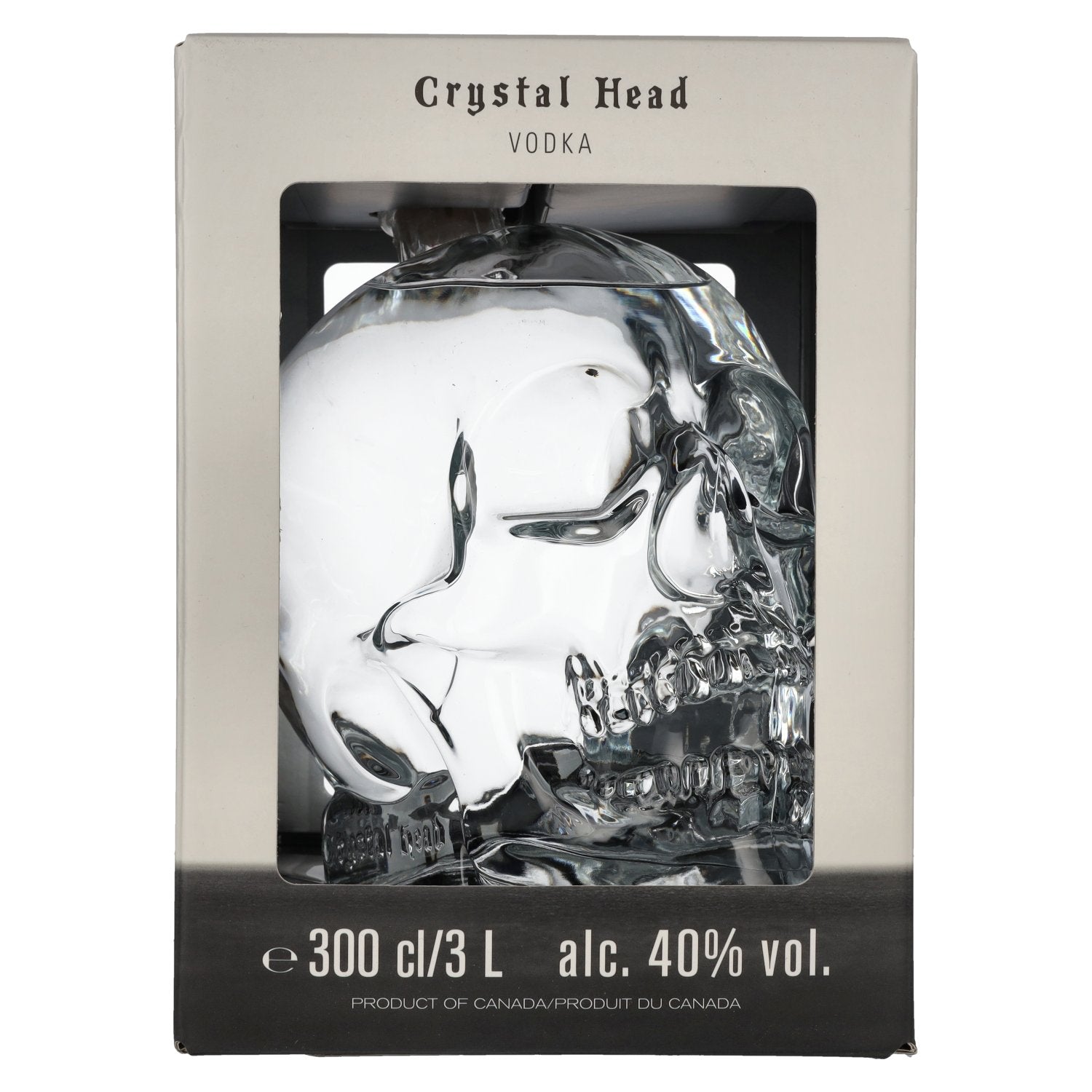 Vodka Crystal Head 3 L coffret cadeau