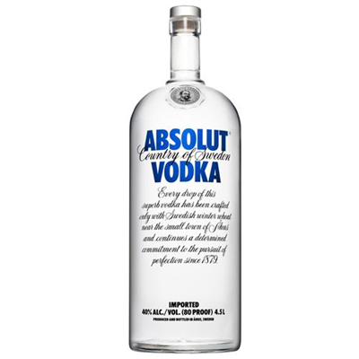 Vodka Absolut Blue 4.5 L